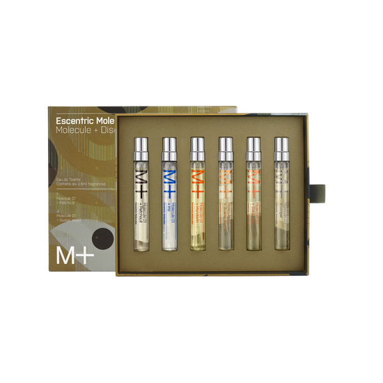 Escentric Molecules | M+ 8.5mL Discovery Set, 6 x 8.5mL, pourhommies, escentric molecules perfumes.
