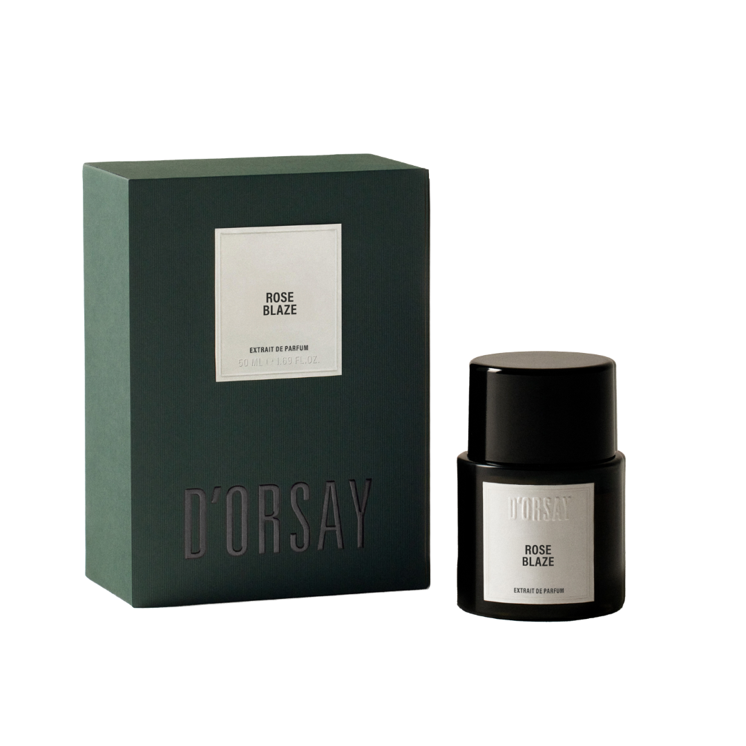 maison d'orsay rose blaze Extrait de Parfum, 50mL, rose blaze Extrait de Parfum, 50mL, maison d'orsay fragrances and eau de parfum, pourhommies.