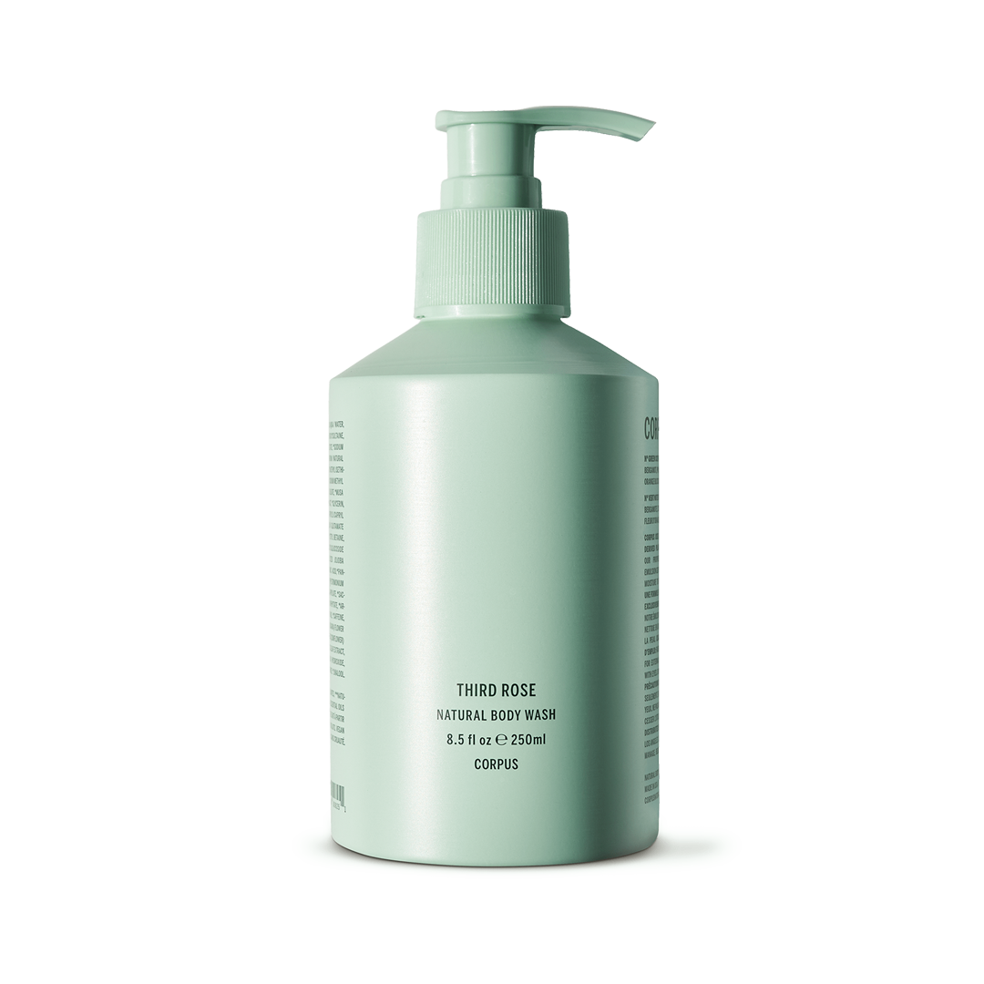 CORPUS Natural Third Rose Natural Body Wash 250mL, Third Rose Natural Body Wash 250mL,  Corpus Natural, PourHommies.