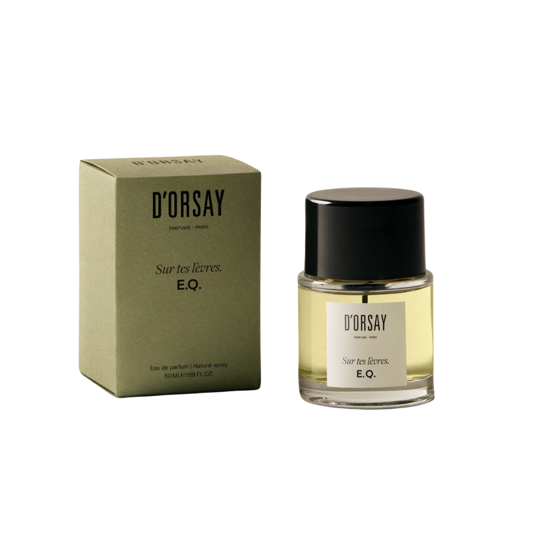 Sur tes lèvres. E.Q., 50mL, D'orsay and Maison D'orsay, PourHommies, Sur tes lèvres. E.Q., 50mL.