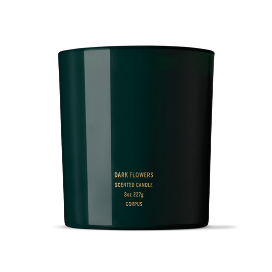 CORPUS Dark Flowers Scented Candle 227g, Dark Flowers Scented Candle 227g, Corpus Natural Deodorants, PourHommies.