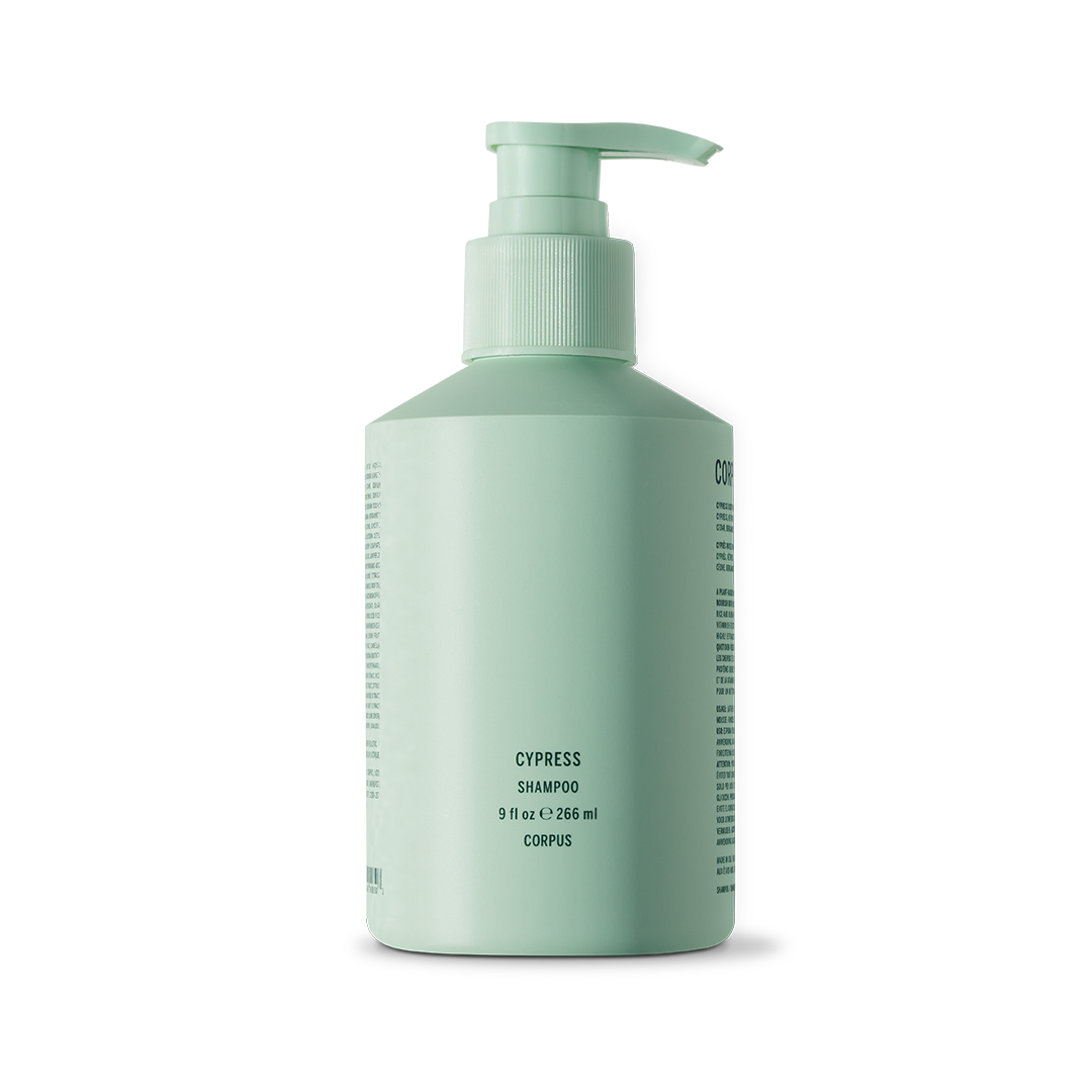 Corpus Cypress shampoo 266mL, Corpus body care and deodorants, Cypress shampoo 266mL, PourHommies.