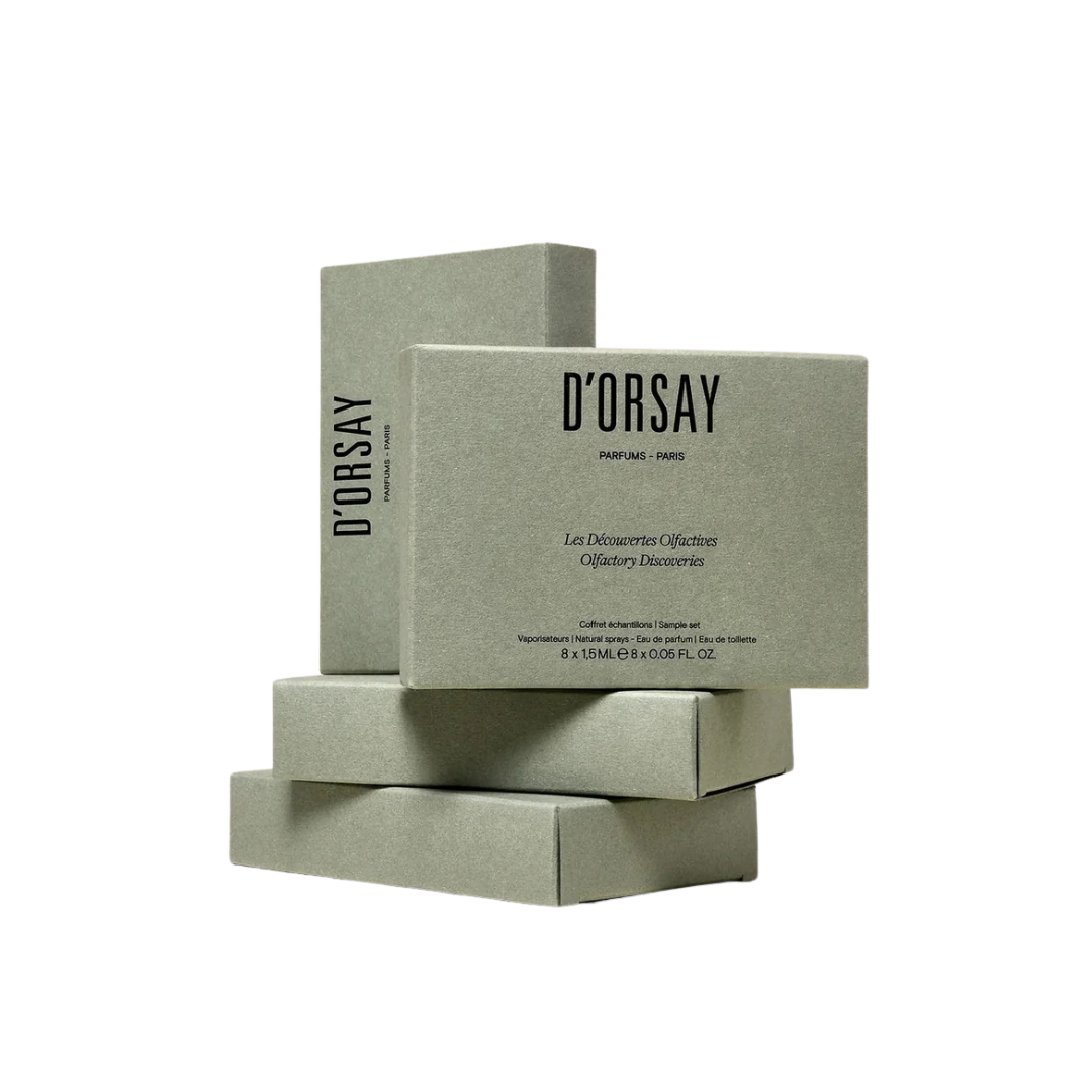 Maison D'ORSAY Olfactory discoveries, 8 x 1.5mL. MAISON D'ORSAY D'ORSAY, Maison D'ORSAY Olfactory discoveries, 8 x 1.5mL, POURHOMMIES.
