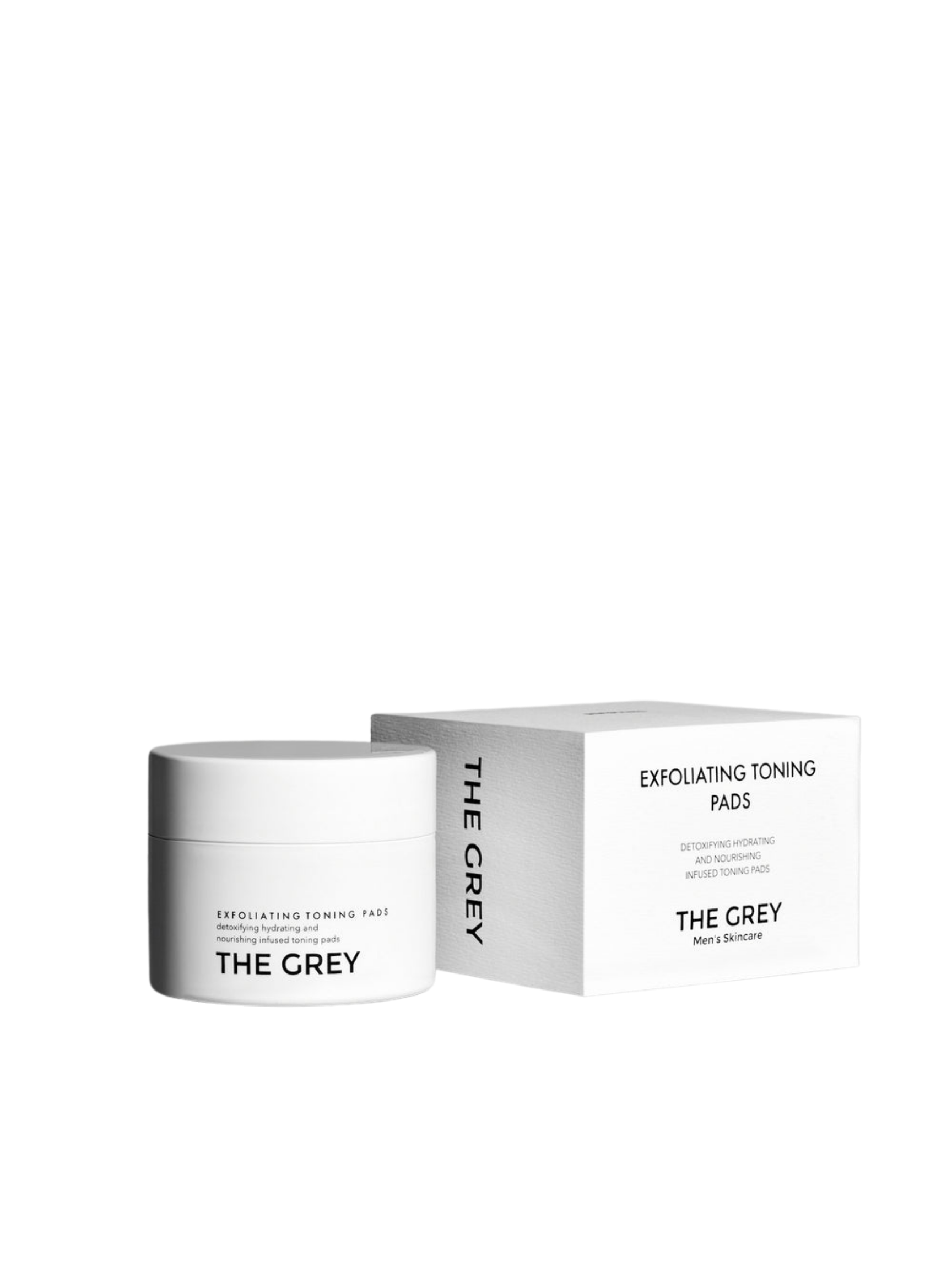 The Grey Skincare Exfoliating Toning Pad x50, Exfoliating Toning Pad x50, facial toner, face exfoliator, The Grey Skincare, PourHommies