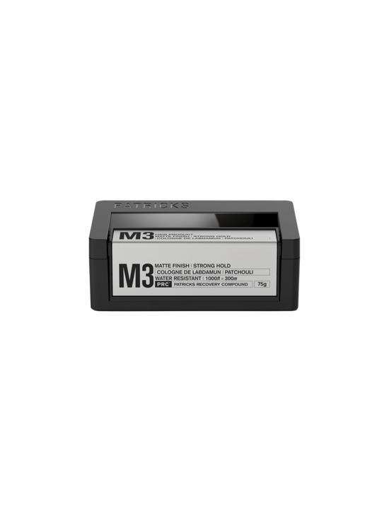 Patricks M3 Matte Finish | Strong Hold Styling Product 75g, M3 Matte Finish | Strong Hold Styling Product 75g, Patricks, PourHommies