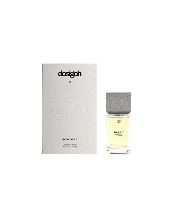 dosigoh concreted perfumes 02 rabbit hole eau de parfum, 30mL, dosigoh concreted perfumes, pourhommies.