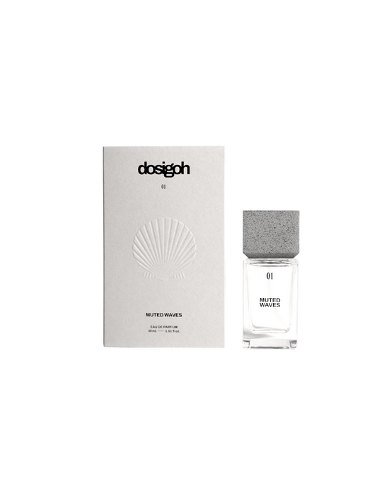 Dosigoh concreted perfumes 01 muted waves eau de parfum, 30mL, Dosigoh concreted perfumes, POURHOMMIES.
