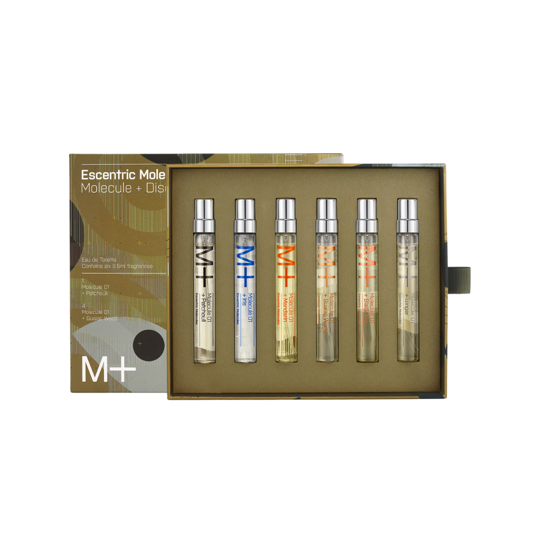 Escentric Molecules | M+ 8.5mL Discovery Set, 6 x 8.5mL, pourhommies, escentric molecules perfumes.