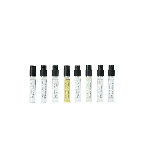 kintsugi perfumes discovery set 8 x 2ml, kintsugi perfumes discovery sets, pourhommies.