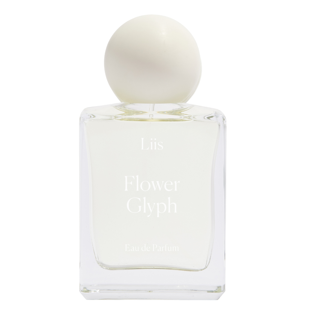 liis perfumes and fragrances flower glyph 50mL eau de parfum, flower glyph 50mL liis, liis fragrances, pourhommies. 