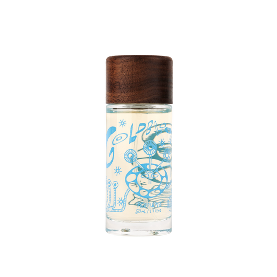 braindead Brain Dead x Jeff Goldblum Goldblooming Perfume, 50ml, Brain Dead x Jeff Goldblum Goldblooming Perfume, 50ml, braindead apothecary and streetwear, pourhommies.