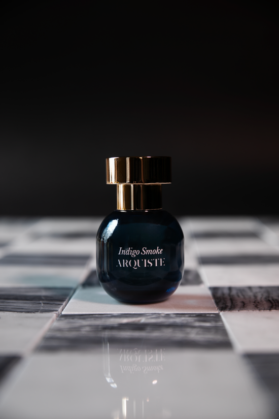 arquiste parfumeur indigo smoke eau de parfum 30mL, indigo smoke eau de parfum 30mL, arquiste parfumeur carlos huber, pourhommies.