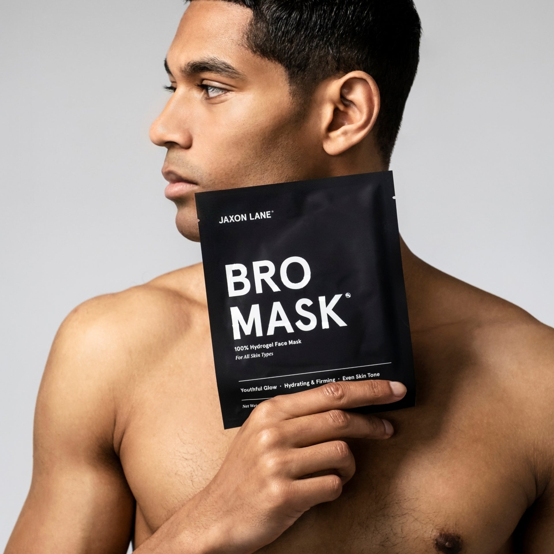 Jaxon Lane Bro Mask, Hydrogel Face Mask, Bro Mask Face Mask, Jaxon Lane, PourHommies